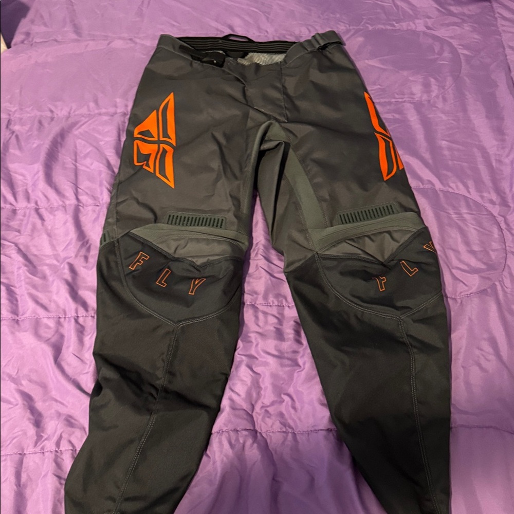 Fly London Gray and Orange Sweatpants